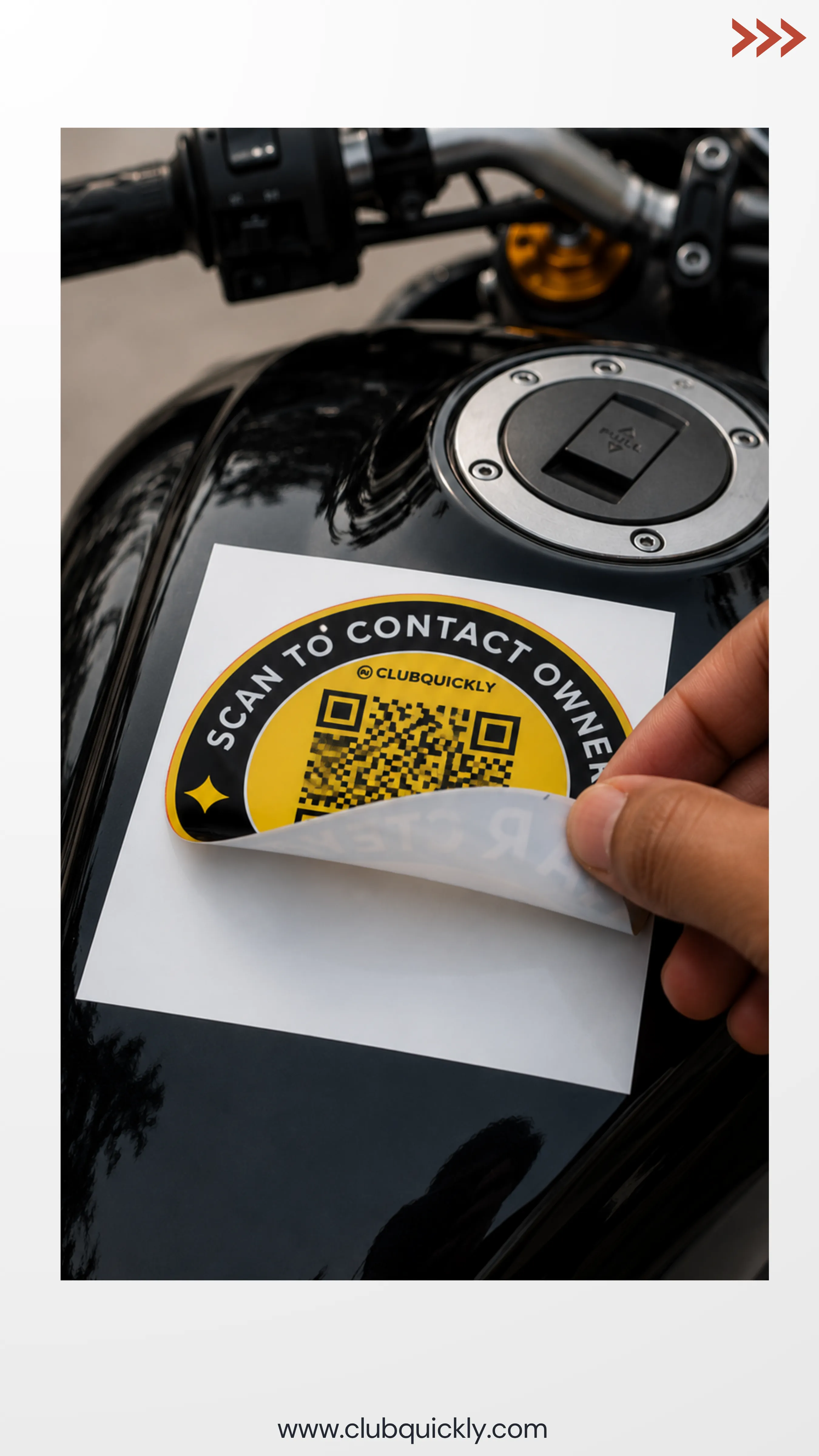 2. Peel the sticker