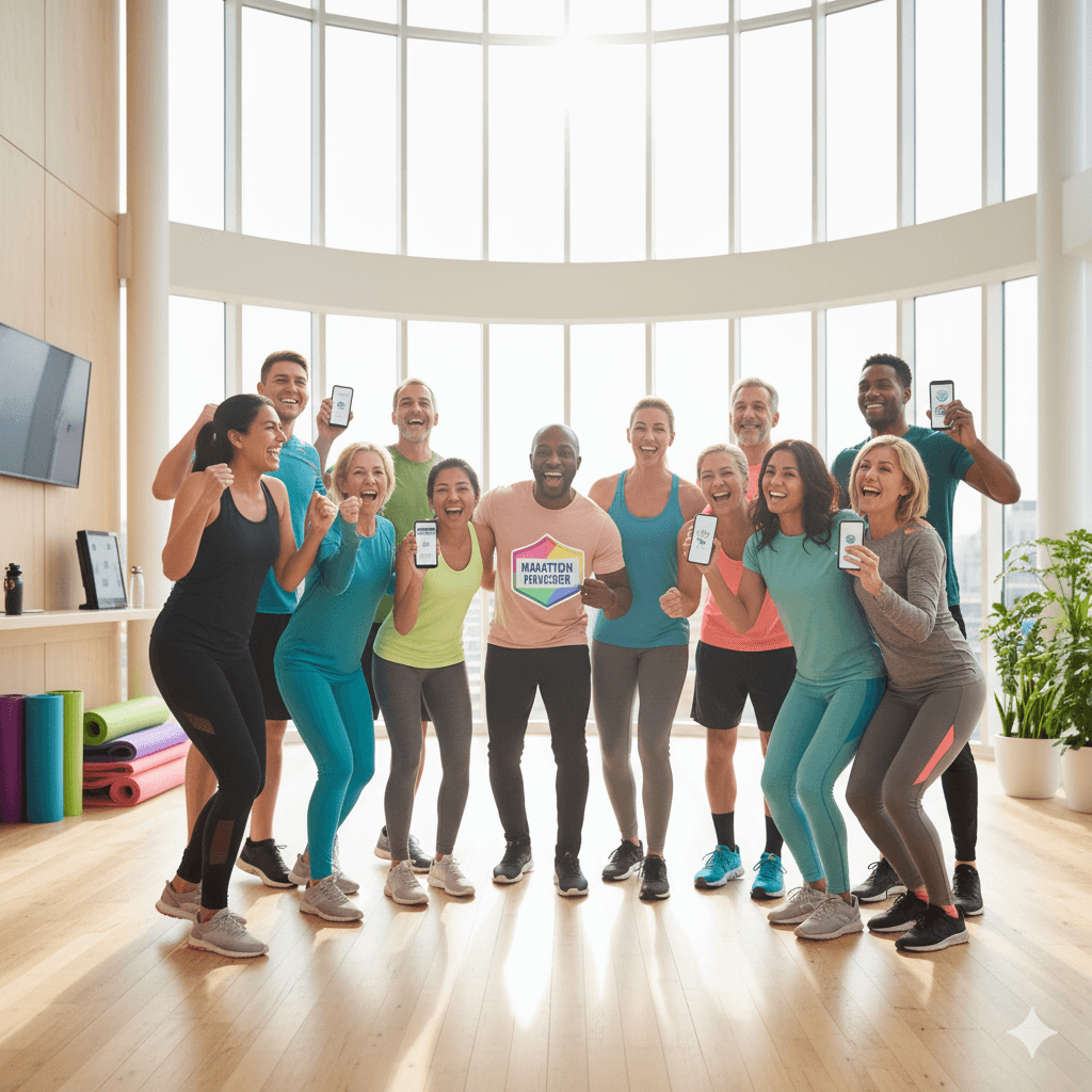 Wellness Marathon coaches celebrating